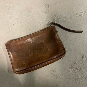 Vintage Coach Brown pouch/envelope